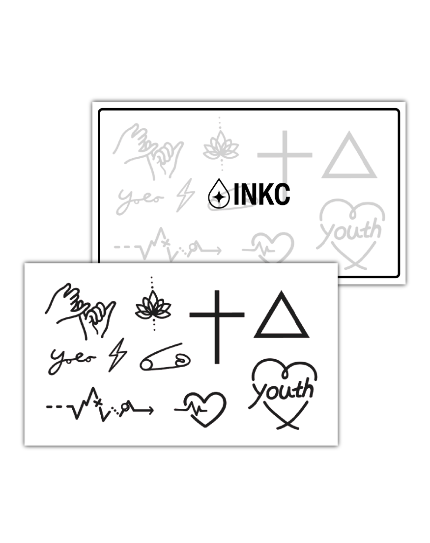 Set tijdelijke tattoo van INKC