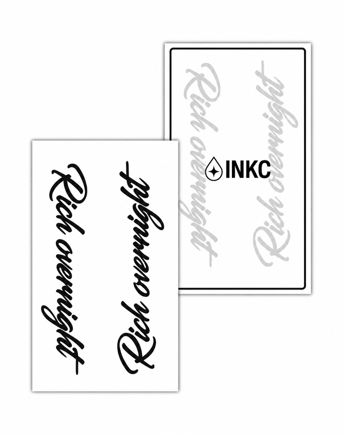 INKC GZS-005 Rich Overnight tijdelijke tattoo
