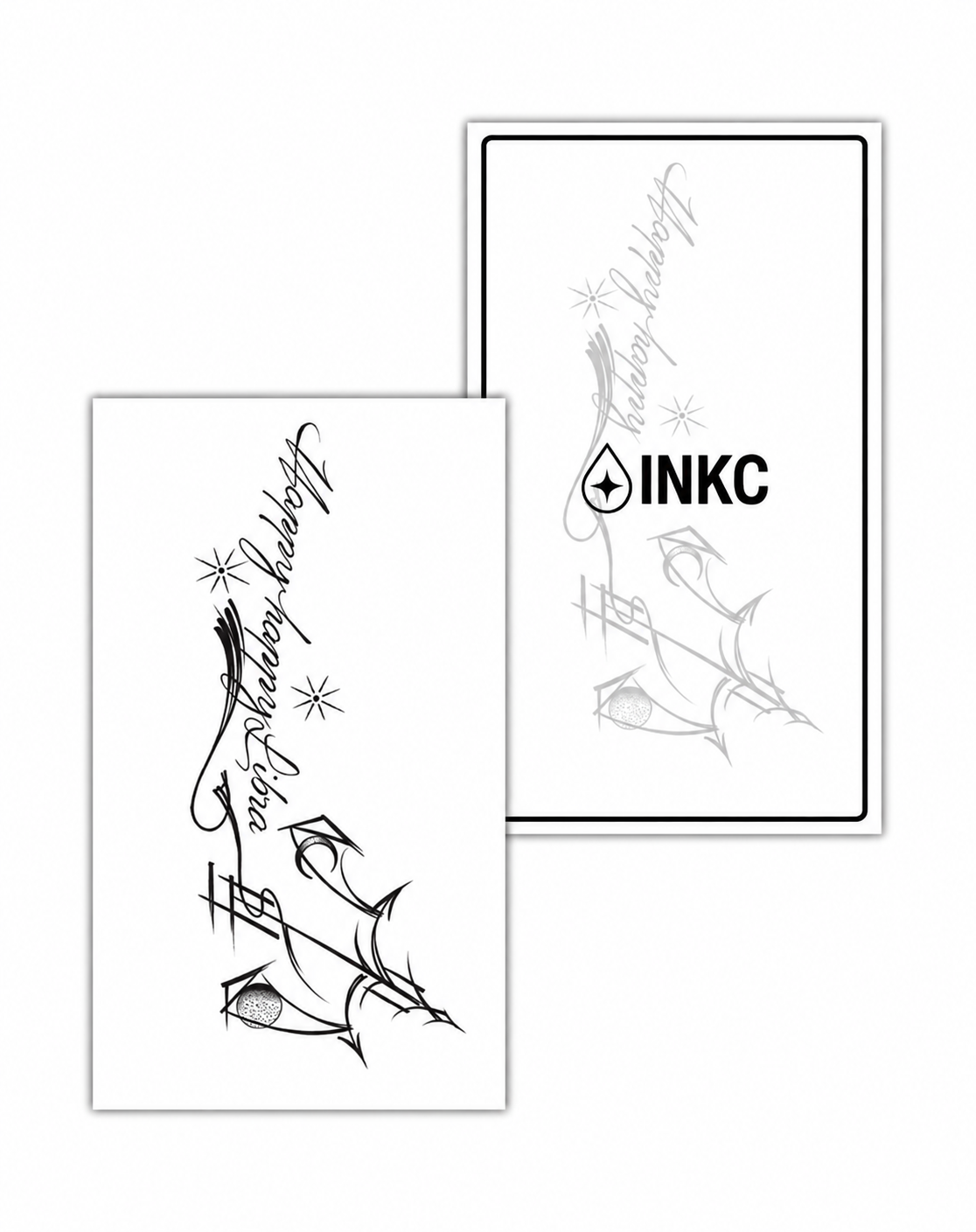 Weegschaal met Sierletters – INKC GZS-096