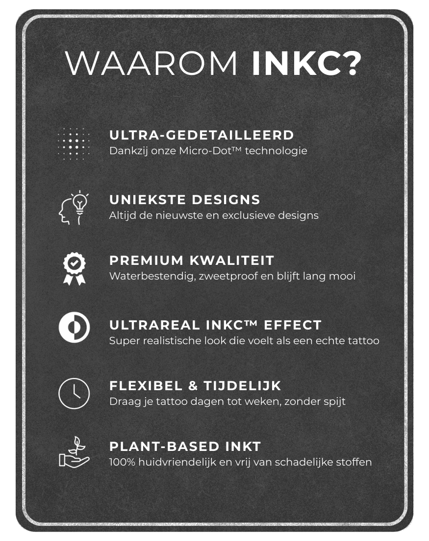 Free Birds tijdelijke tattoo van INKC - productafbeelding 3