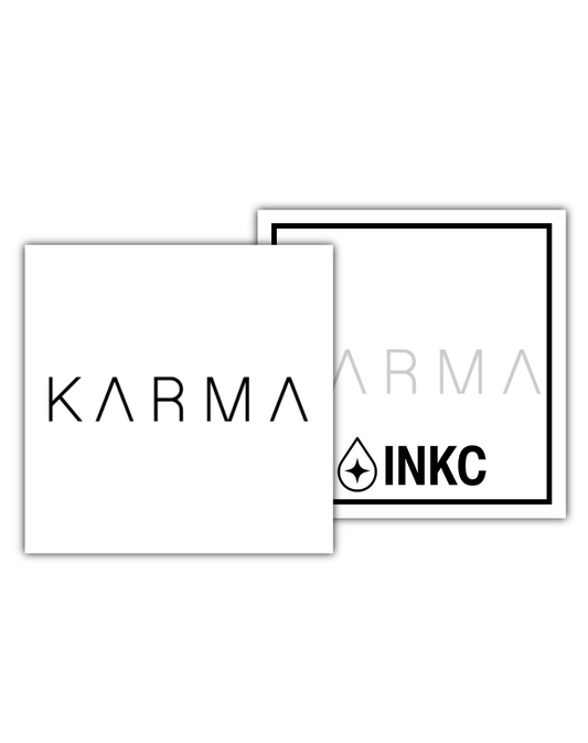 KARMA tijdelijke tattoo van INKC