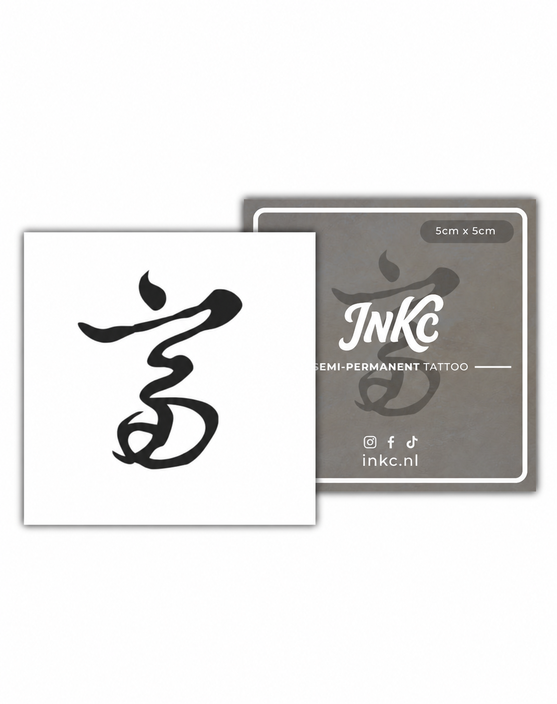 Liefde tijdelijke tattoo van INKC