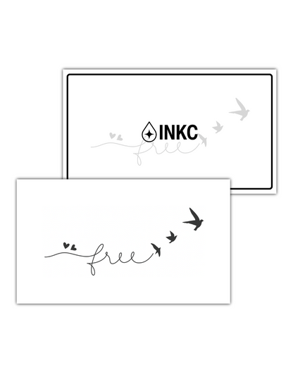 Free Birds tijdelijke tattoo van INKC