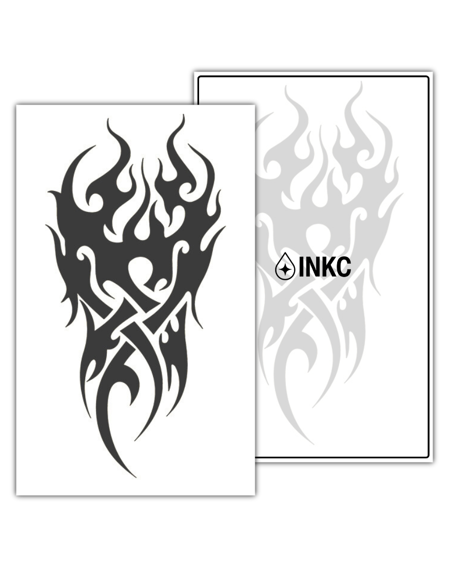 Tribal tijdelijke tattoo van INKC