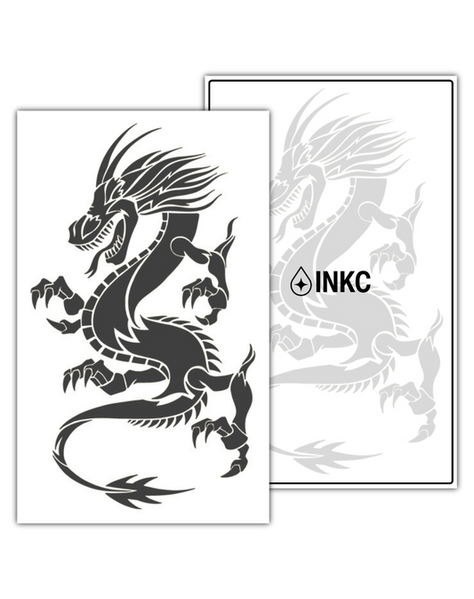 Japanse Draak tijdelijke tattoo van INKC