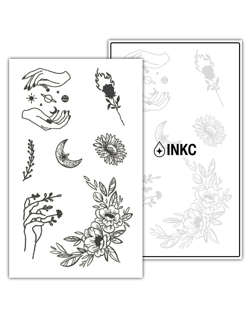 Set tijdelijke tattoo van INKC