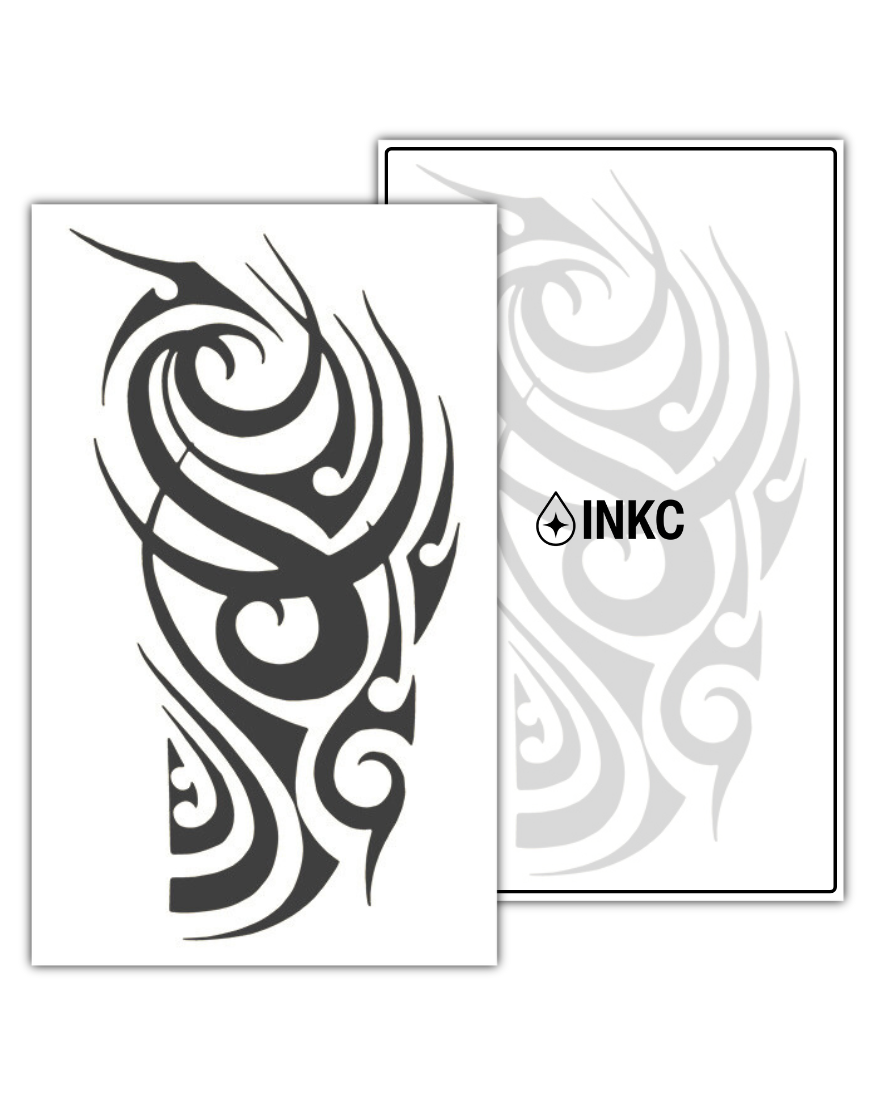 Tribal tijdelijke tattoo van INKC