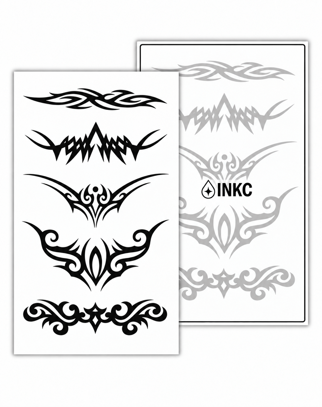 Tribal Ornamenten Set tijdelijke tattoo van INKC