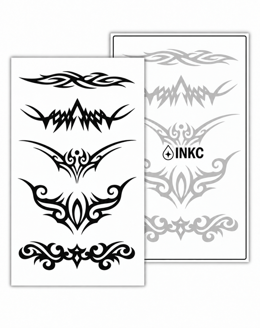 Tribal Ornamenten Set tijdelijke tattoo van INKC
