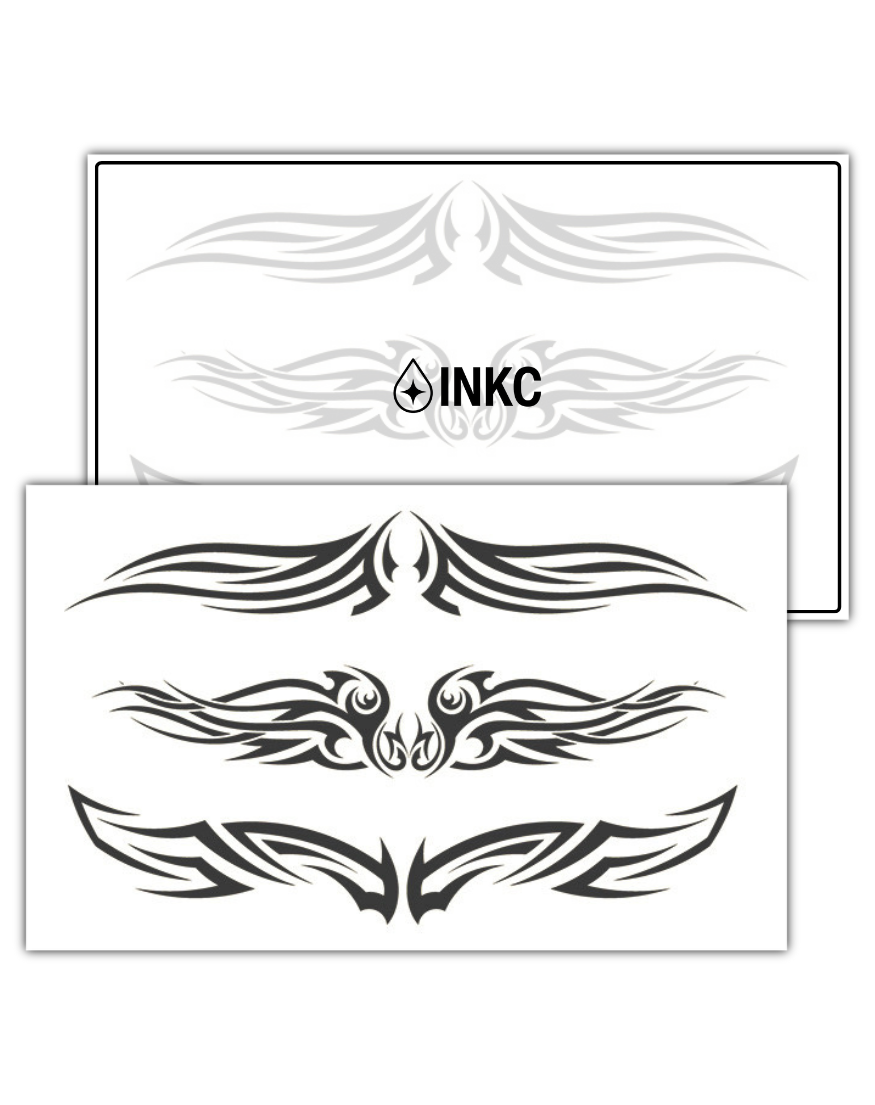 Stempels tijdelijke tattoo van INKC