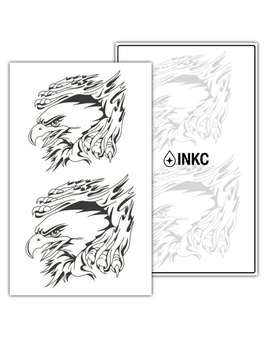 Adelaarspoot tijdelijke tattoo van INKC