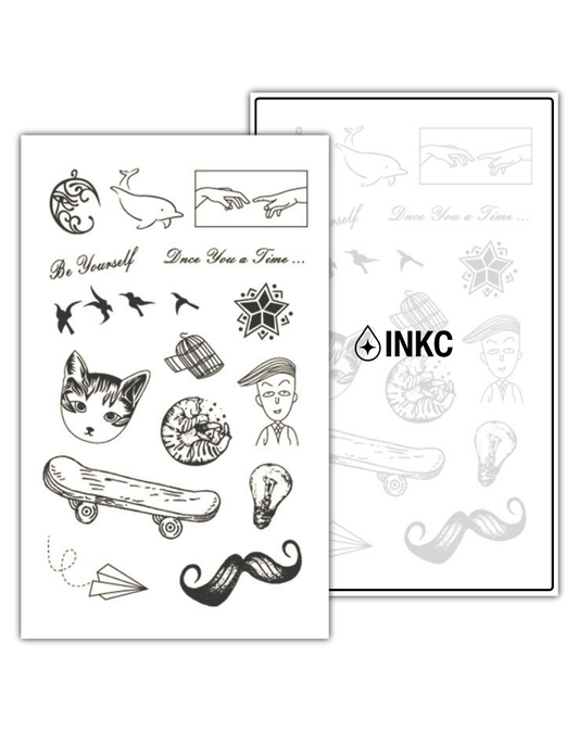 Set tijdelijke tattoo van INKC
