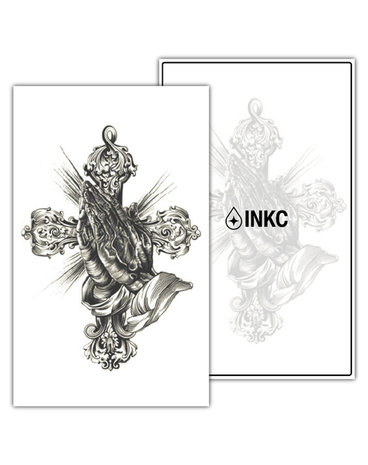 Geloof tijdelijke tattoo van INKC