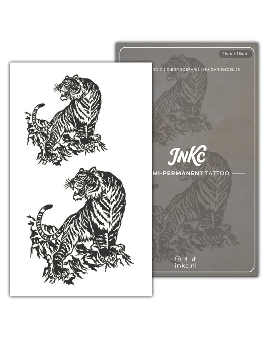 Tijger Kracht tijdelijke tattoo van INKC
