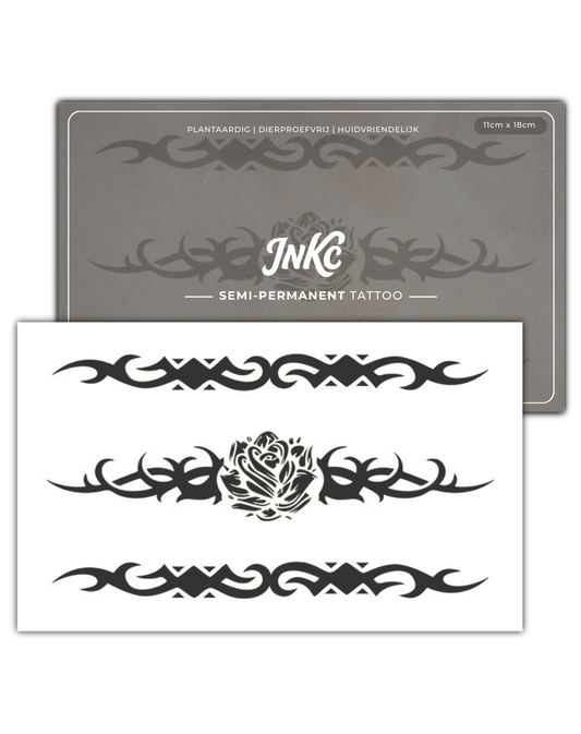 Stamp tijdelijke tattoo van INKC