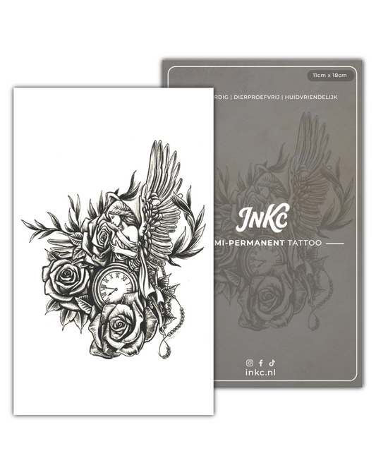 Beschermtijd tijdelijke tattoo van INKC