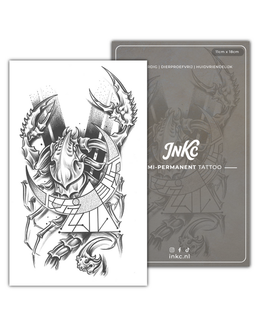 Mystieke Schorpioen tijdelijke tattoo van INKC