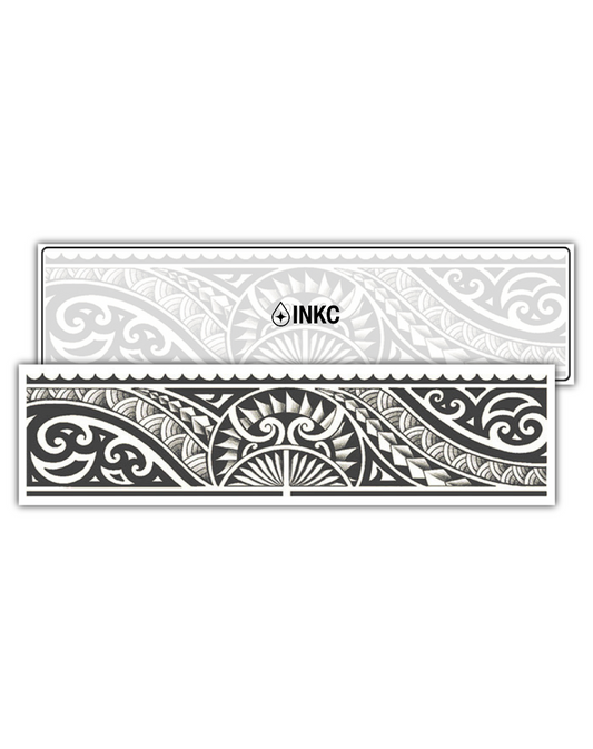 Zonvlechtband tijdelijke tattoo van INKC