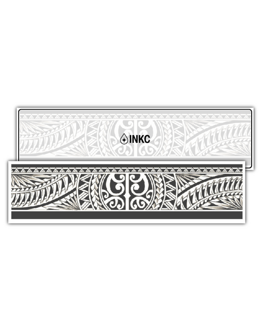 Symmetrieband tijdelijke tattoo van INKC