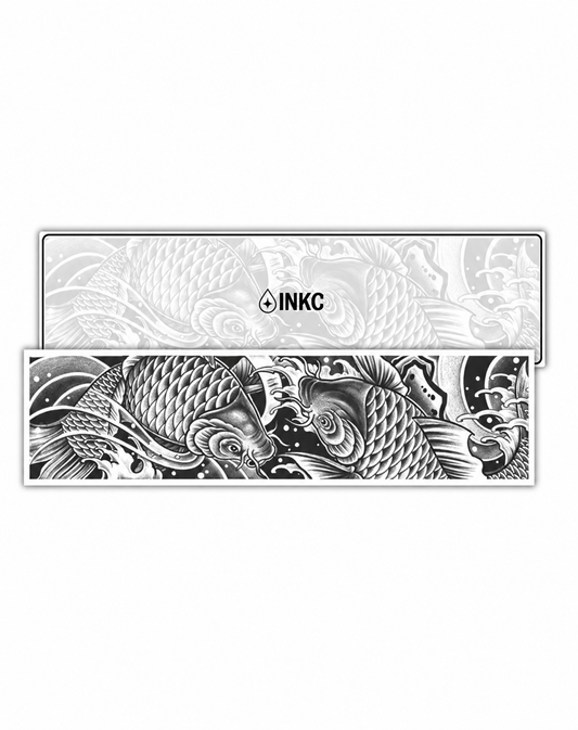 Koikarpersband tijdelijke tattoo van INKC