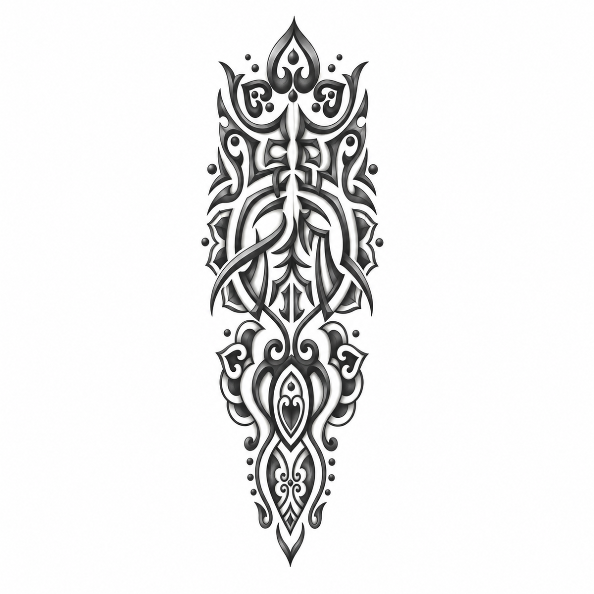 Tribale Ornament Sleeve tijdelijke tattoo van INKC