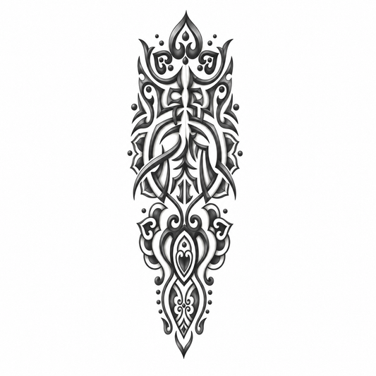 Tribale Ornament Sleeve tijdelijke tattoo van INKC
