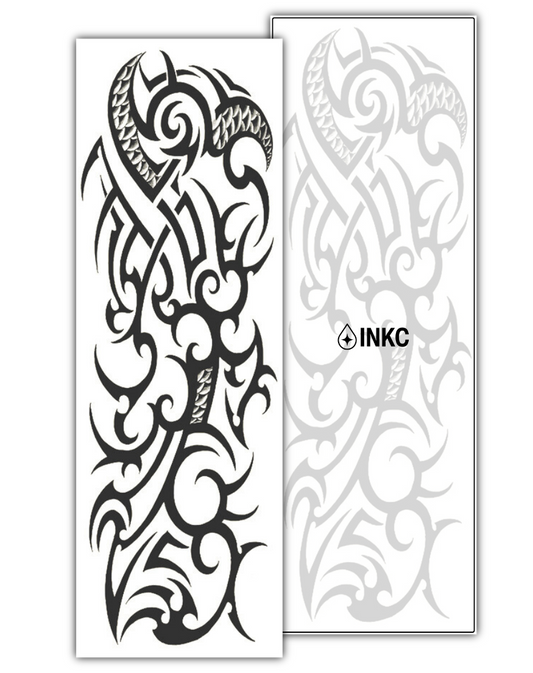 Tribal Totem Sleeve tijdelijke tattoo van INKC