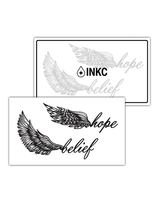 Hope tijdelijke tattoo van INKC