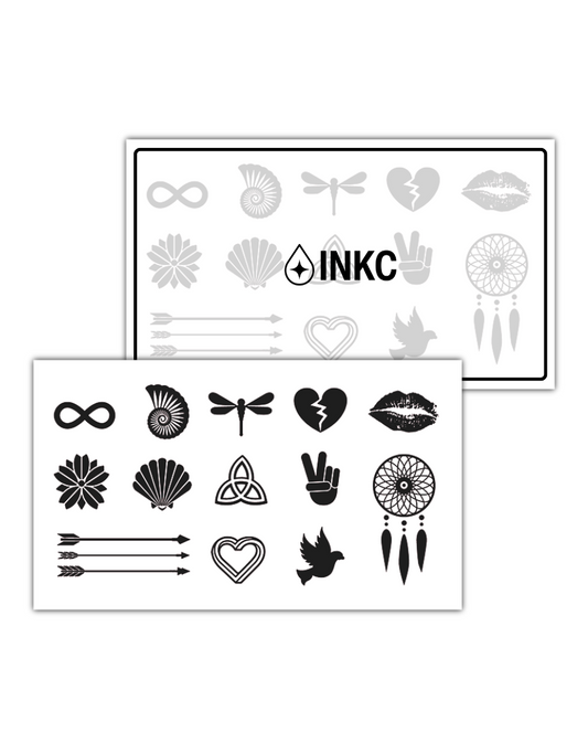 Set tijdelijke tattoo van INKC