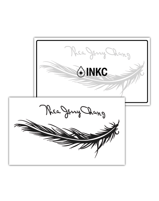 Veer tijdelijke tattoo van INKC