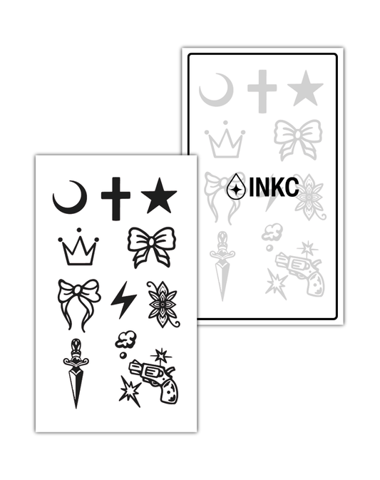 Set tijdelijke tattoo van INKC