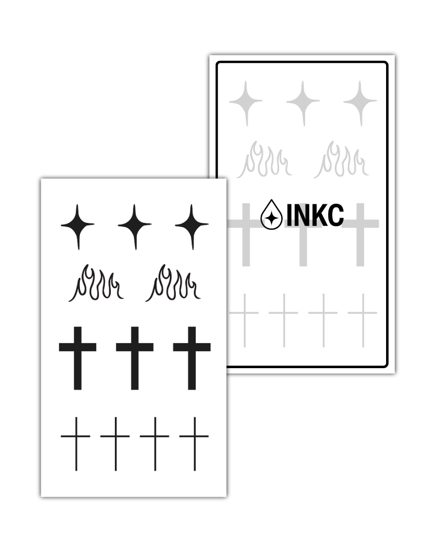 Set tijdelijke tattoo van INKC