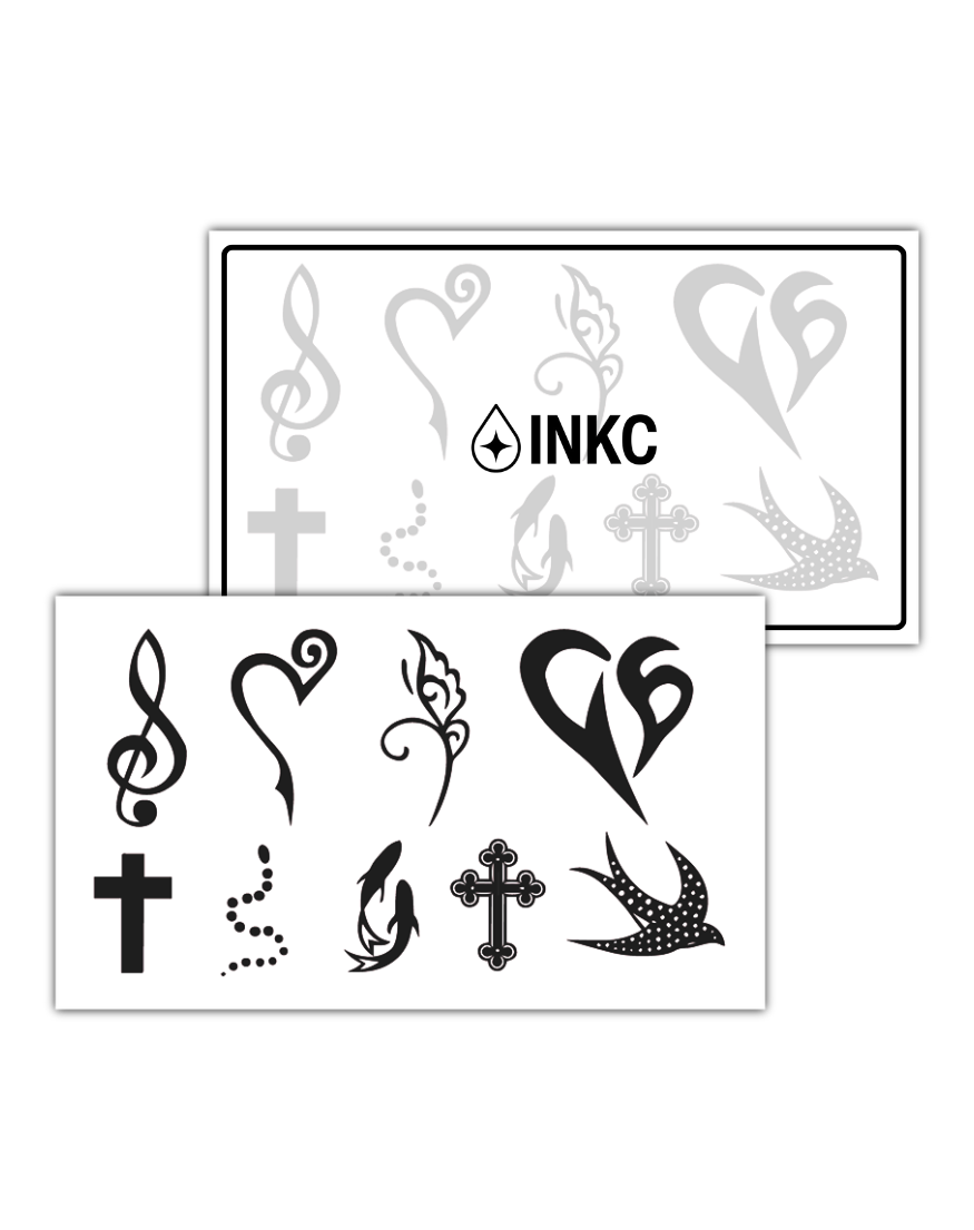 Set tijdelijke tattoo van INKC