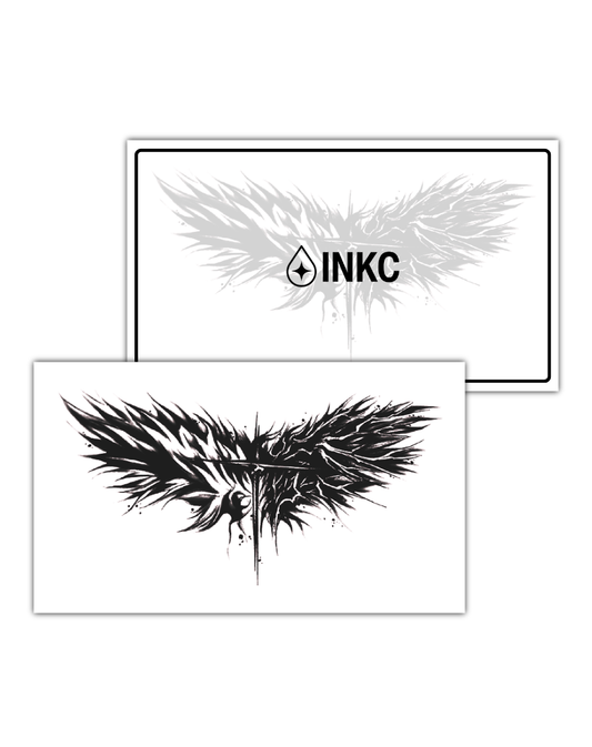 Kruis Vleugels tijdelijke tattoo van INKC