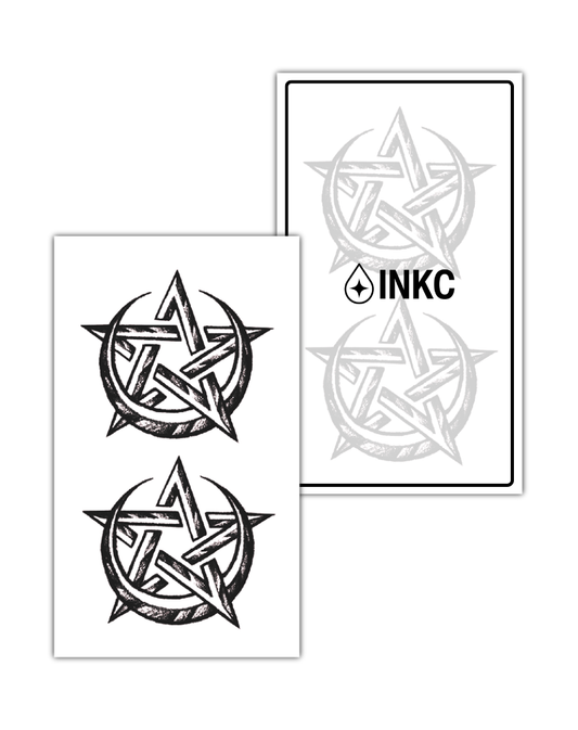 Kracht Ring tijdelijke tattoo van INKC