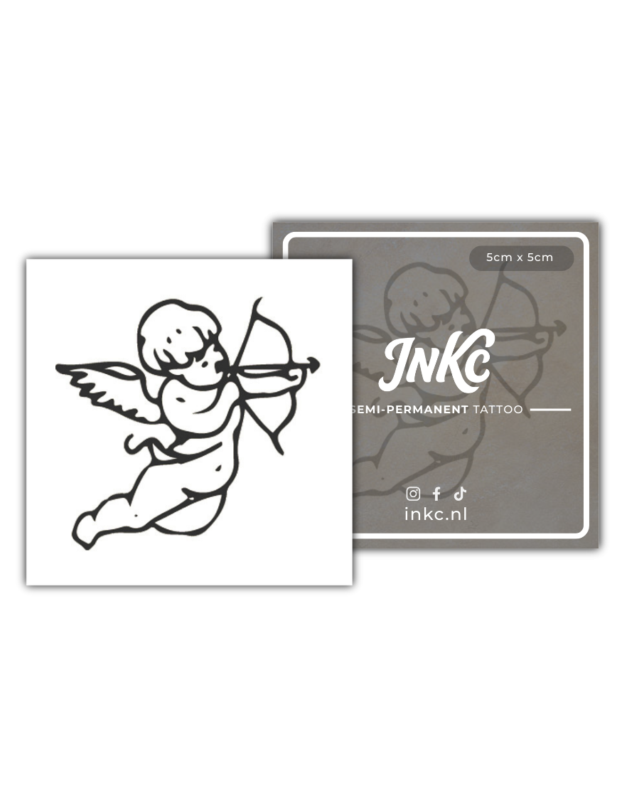Cupido tijdelijke tattoo van INKC