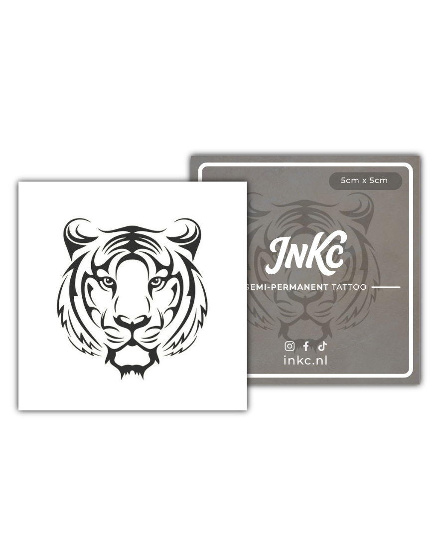Tijger tijdelijke tattoo van INKC