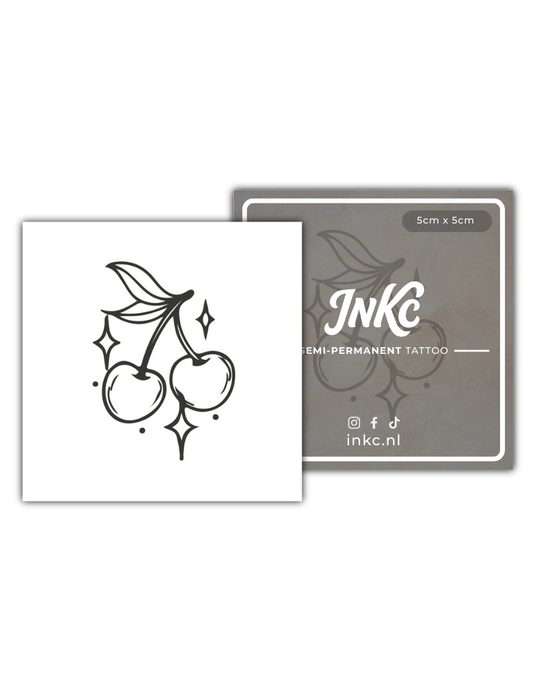 Kersen tijdelijke tattoo van INKC