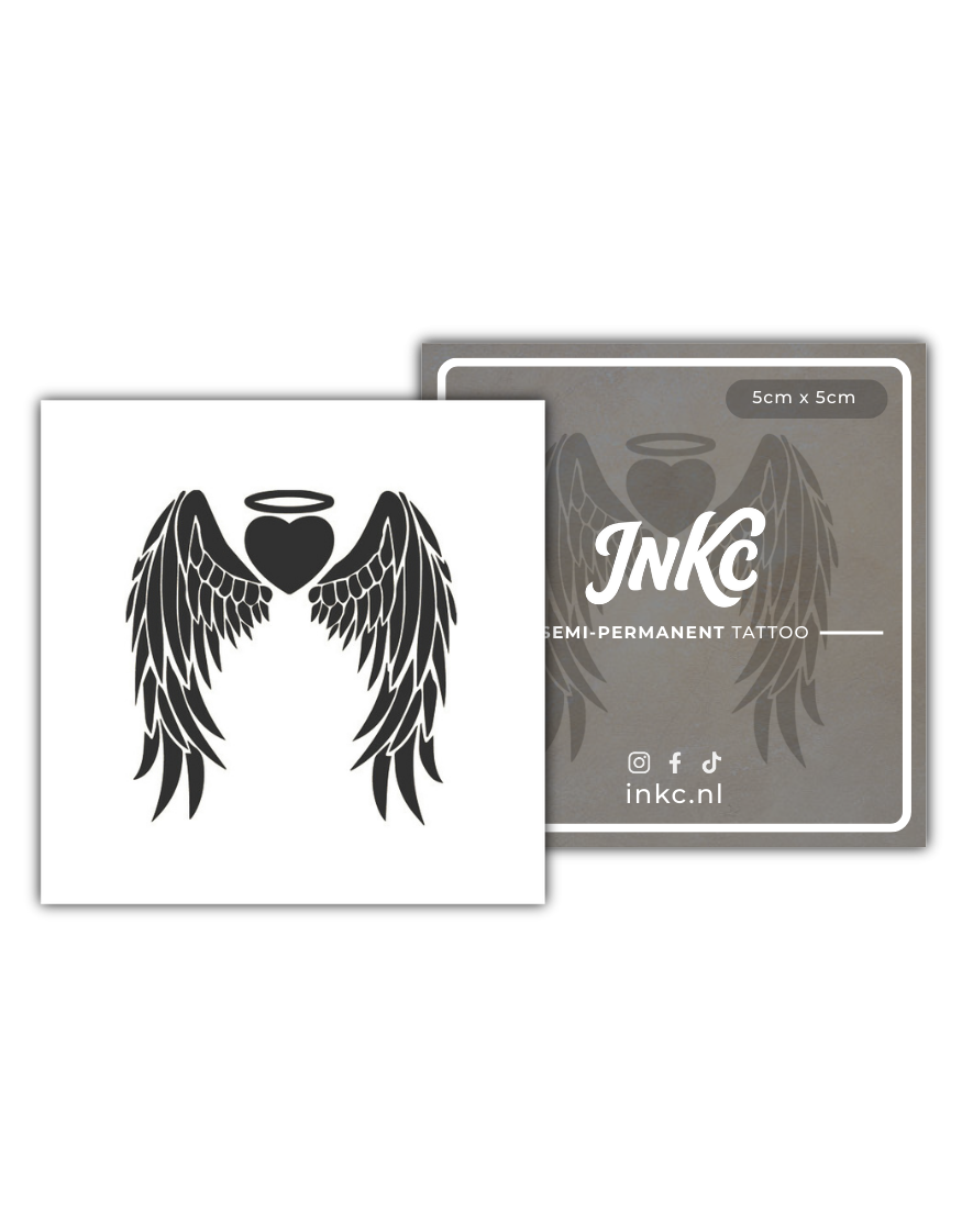Engel tijdelijke tattoo van INKC