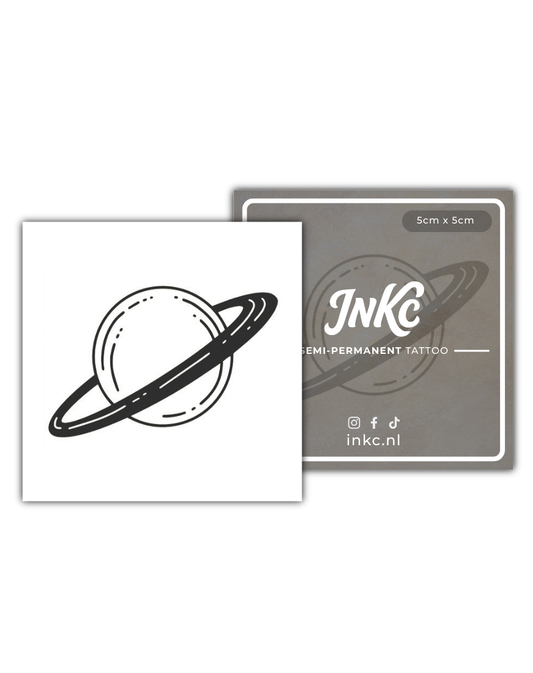 Planeet tijdelijke tattoo van INKC