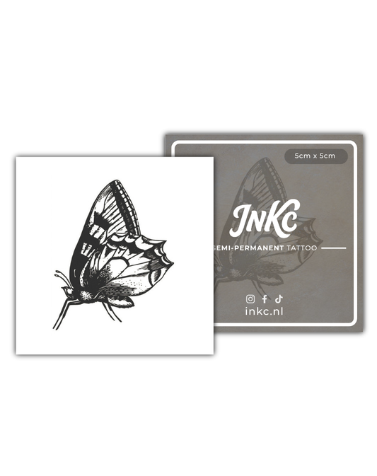 Vlinder tijdelijke tattoo van INKC