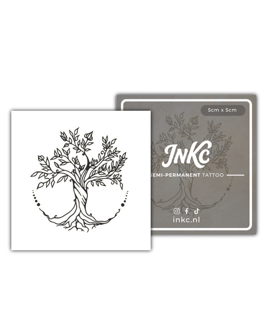 Levensboom tijdelijke tattoo van INKC