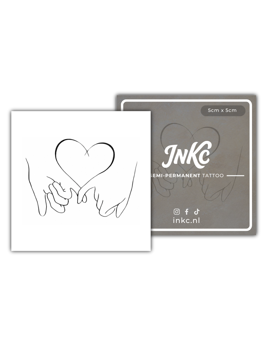 Pinky Promise tijdelijke tattoo van INKC