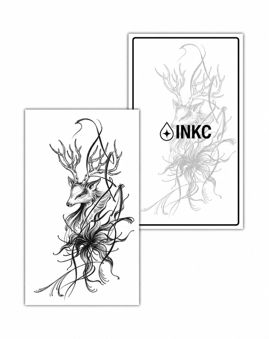 Hert met Sierbloem – INKC GZS-109