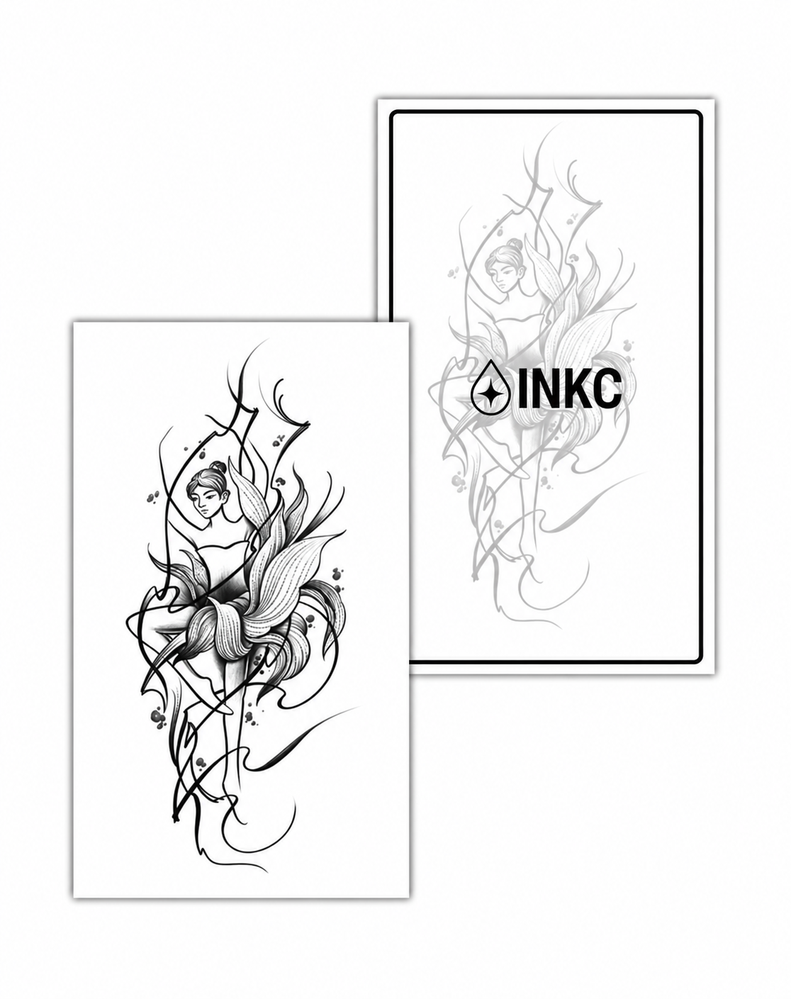 Ballerina met Bloemenrok – INKC GZS-118
