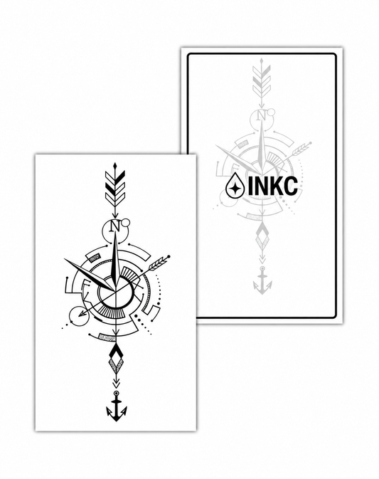 Kompas met Pijl en Anker – INKC GZS-137
