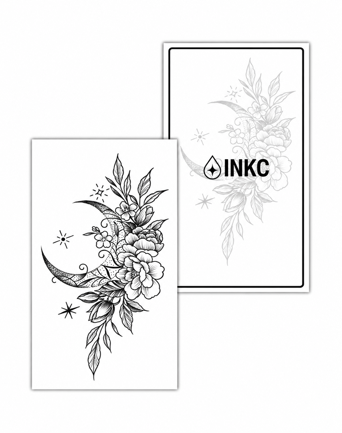 Maan met Bloemen – INKC GZS-141