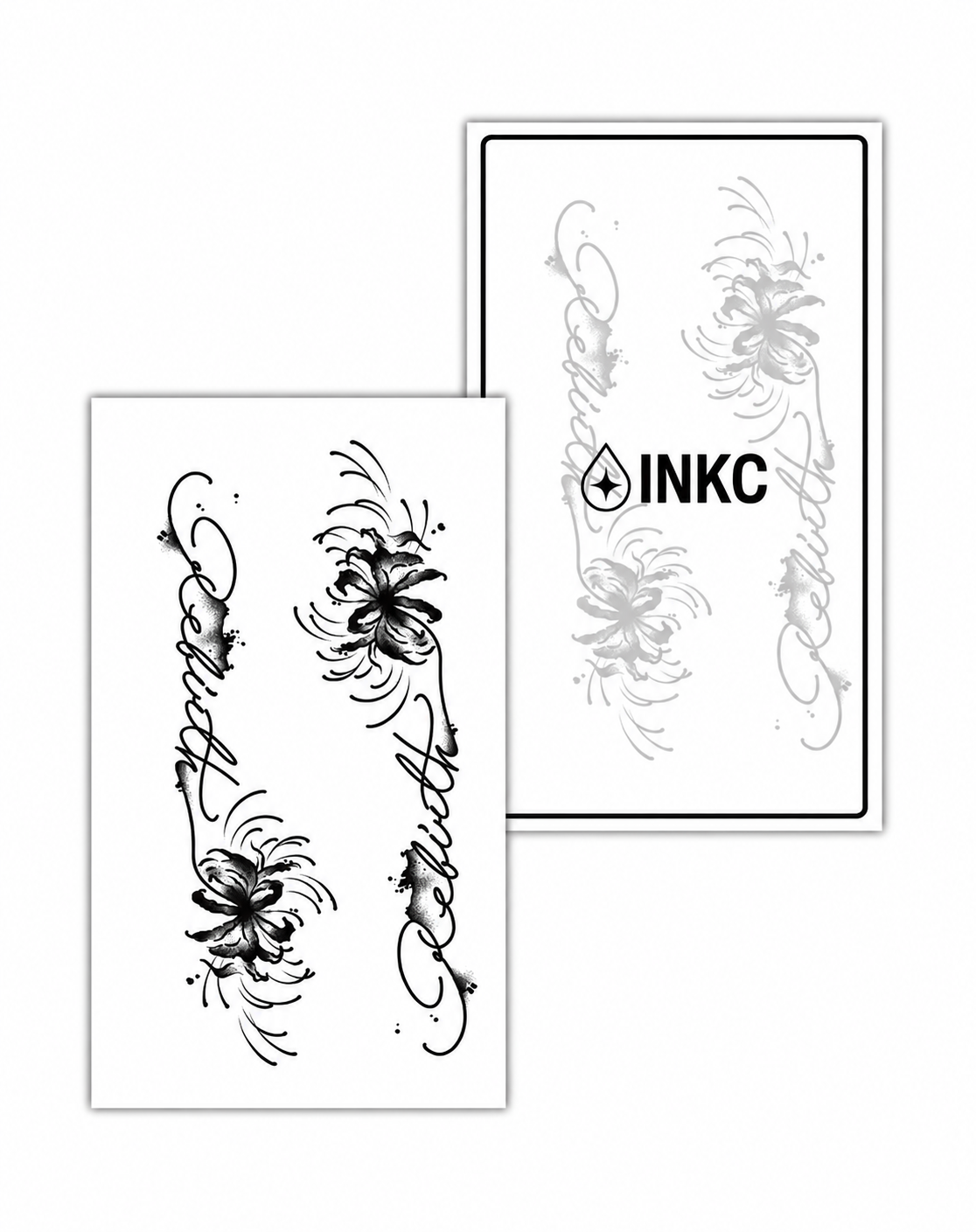 Bloemen met Kalligrafie Set – INKC GZS-157