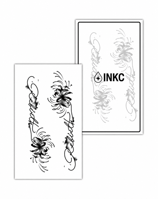 Bloemen met Kalligrafie Set – INKC GZS-157